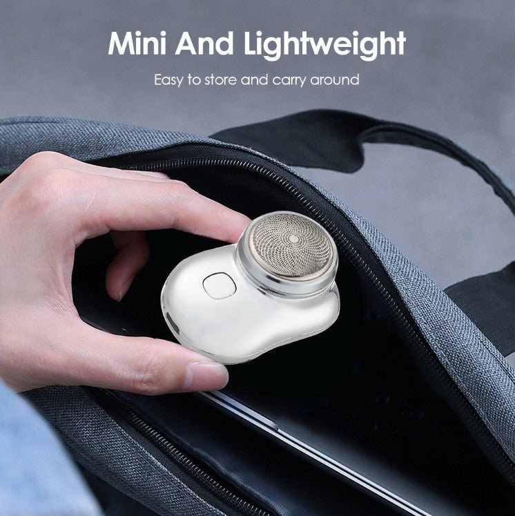 LuxuryBeard™🌟 | Mini Afeitadora Inalámbrica Portátil Recargable USB - MercaRapidoCol