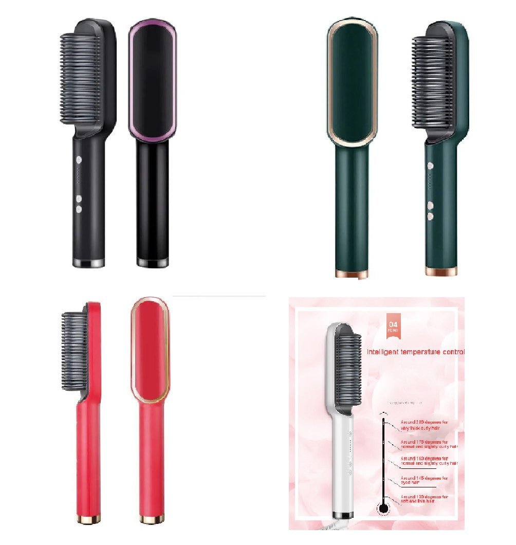 SmoothGlow™ | Cepillo Alisador de Pelo Profesional - MercaRapidoCol