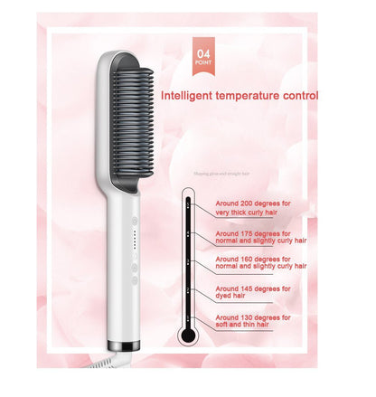 SmoothGlow™ | Cepillo Alisador de Pelo Profesional - MercaRapidoCol